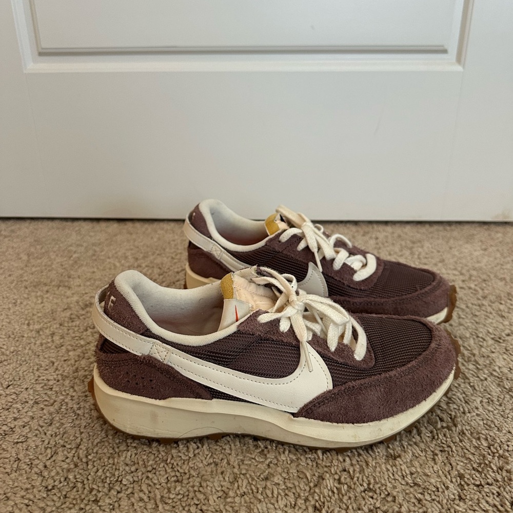 Nike Women’s Plum and Cream Sneakers